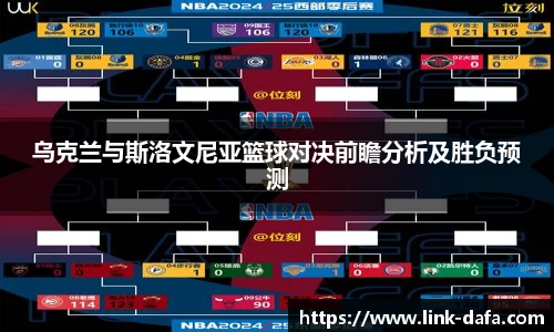 乌克兰与斯洛文尼亚篮球对决前瞻分析及胜负预测